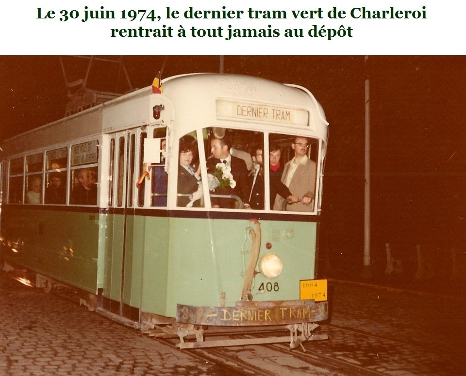 Charleroi 29-30 juin 2024 - Expositions souvenirs des petits trams verts